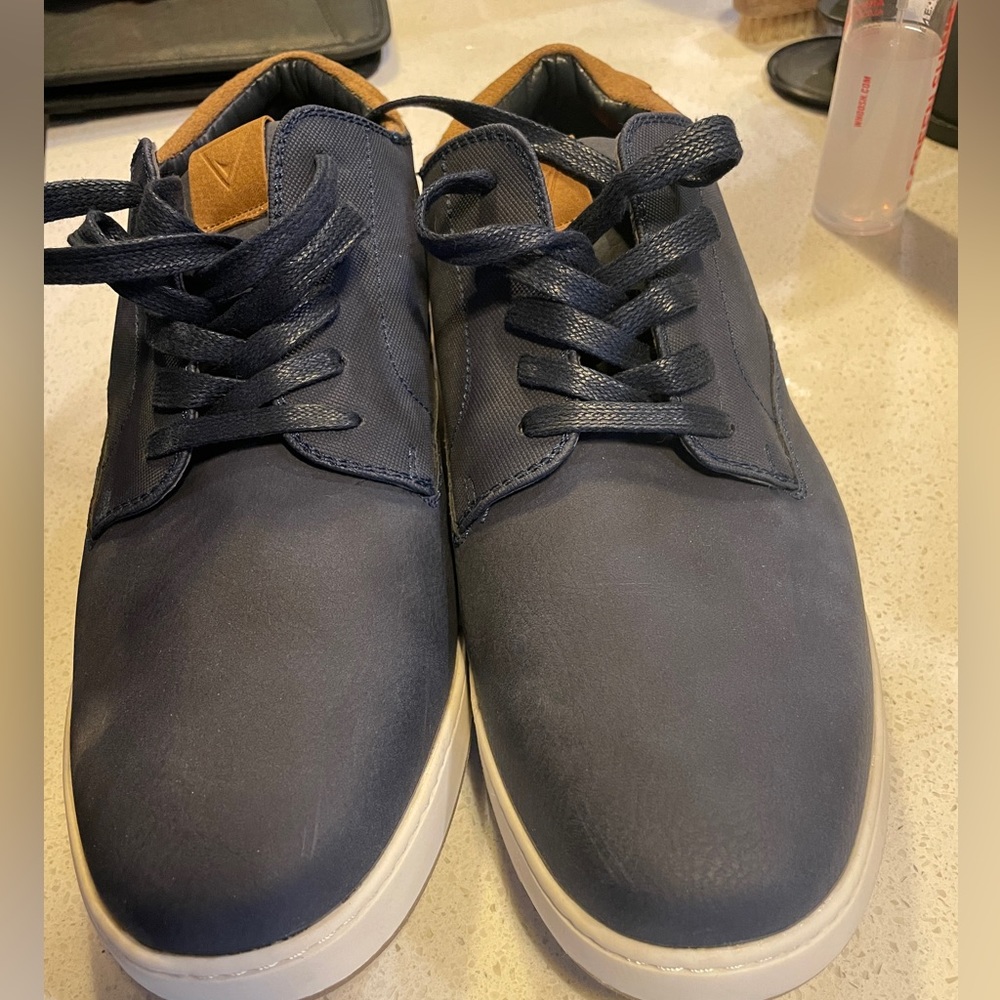Mens Blue Casual Sneakers - Vance Co. Aydon Sneaker, Size 11